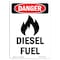 Signmission Safety Sign, OSHA Danger, 10" Height, Portrait, D-V-2006 OS-DS-D-710-V-2006 - alternate 1